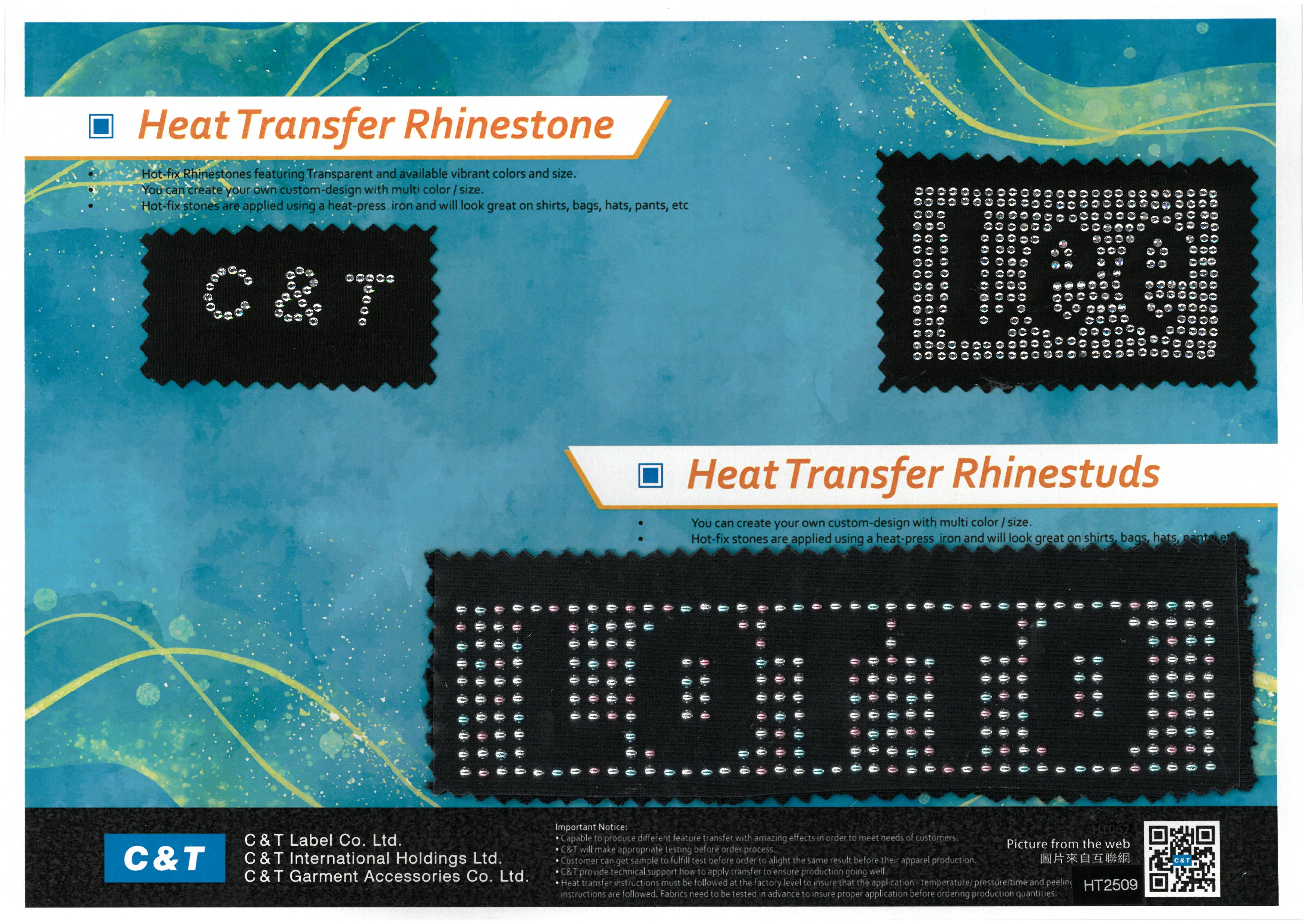 HT2509 Heat Transfer Rhinestone